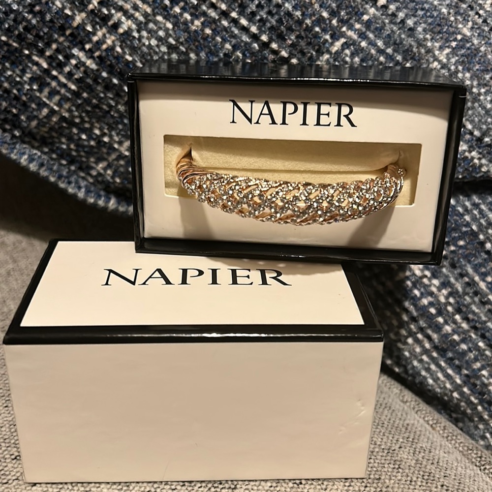 Napier Gold Diamond Bracelet